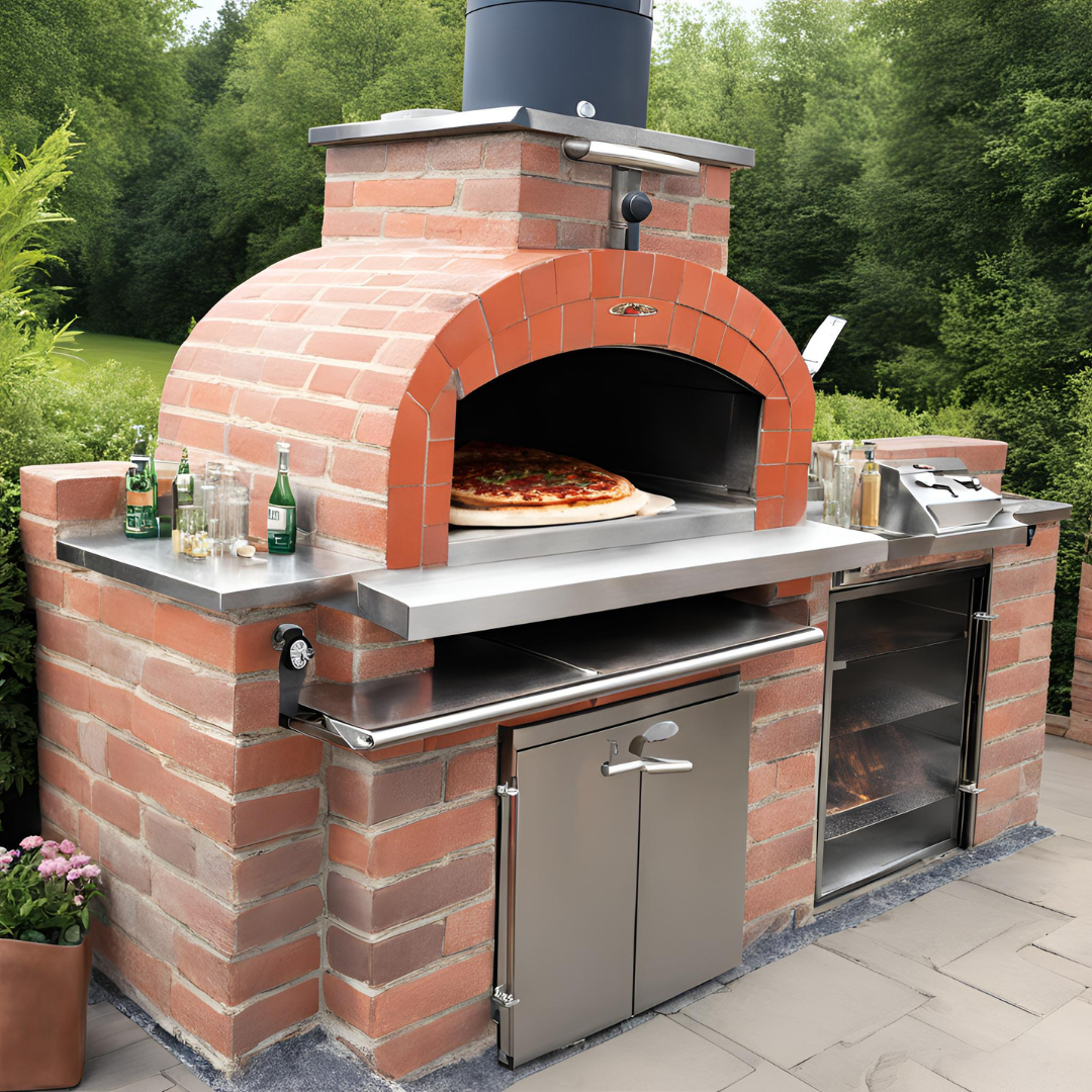 Cornicione Gas Fired Brick Pizza Oven