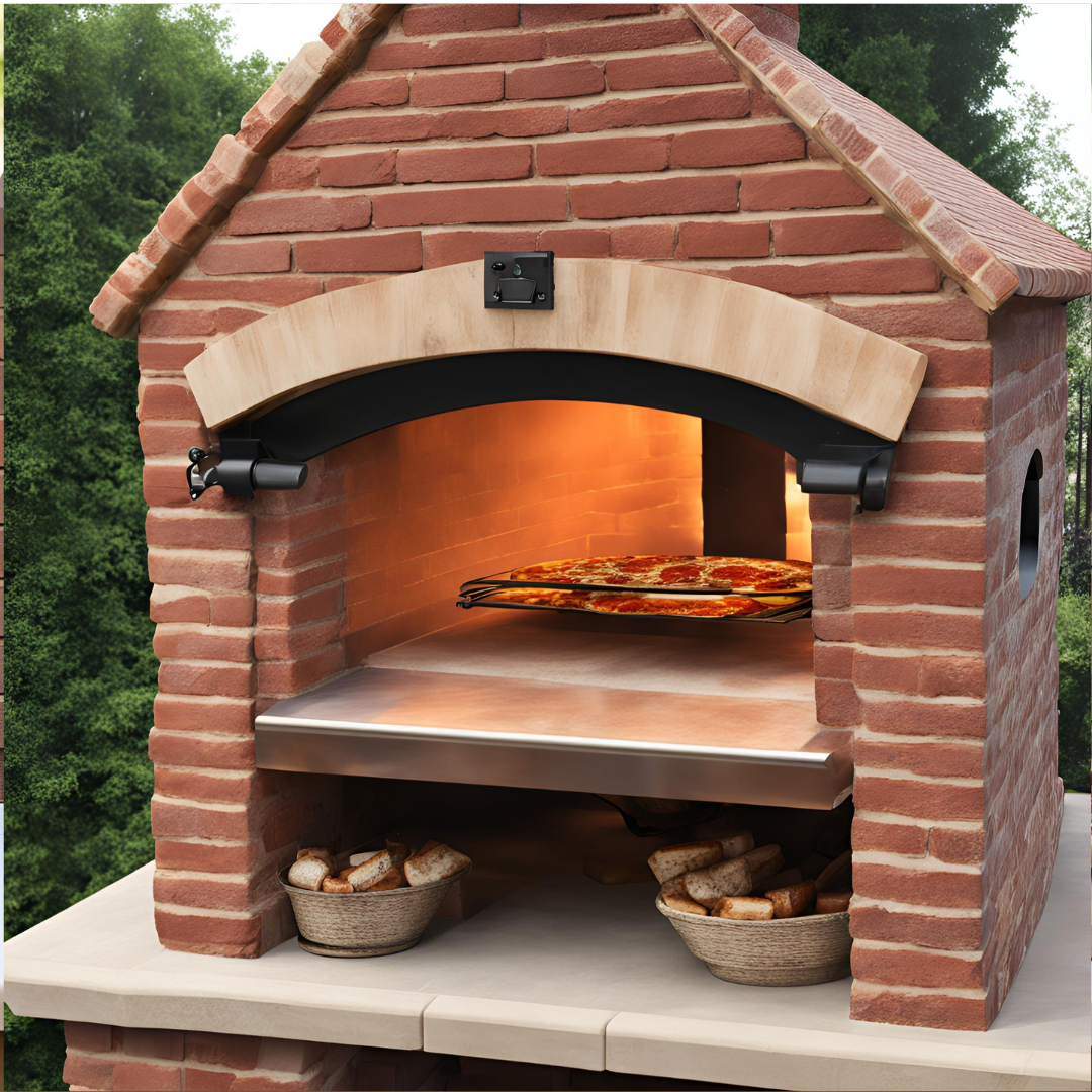 Dough Master Wood Fired Brick Pizza Oven – Flame Pizza Ovens