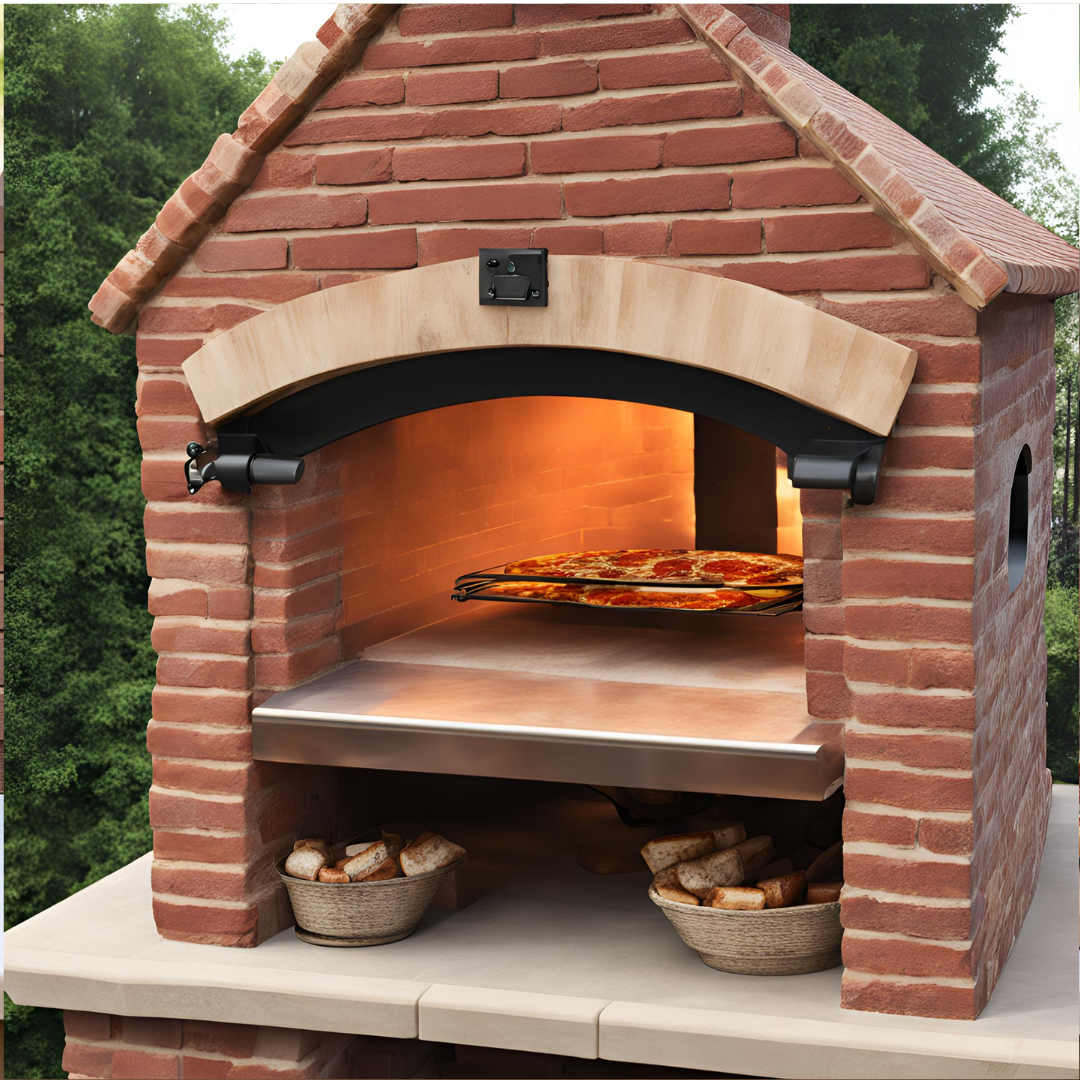 Dough Master Wood Fired Brick Pizza Oven