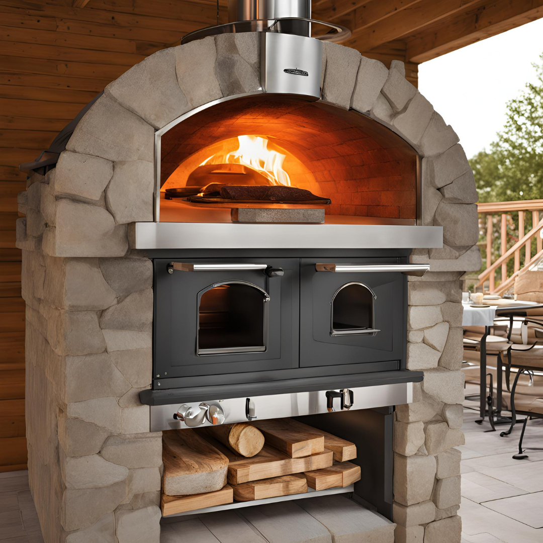 Sizzle Stone Hybrid Stone Pizza Oven