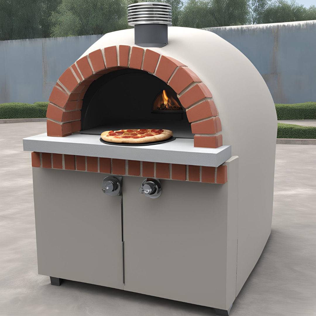 Sizzle Stone Hybrid Refractory Cement Pizza Oven