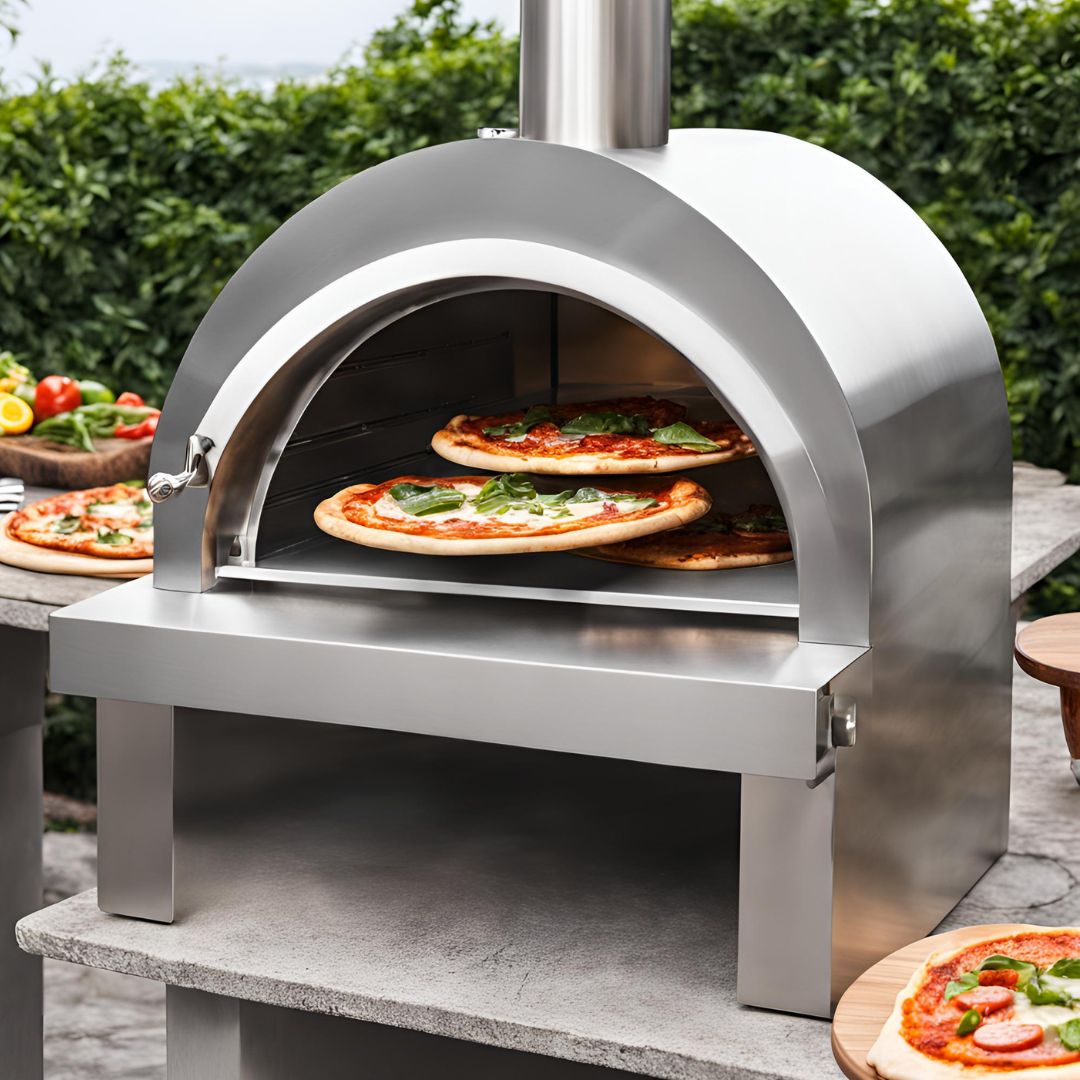 Cornicione Wood Fired Stainless Steel Pizza Oven